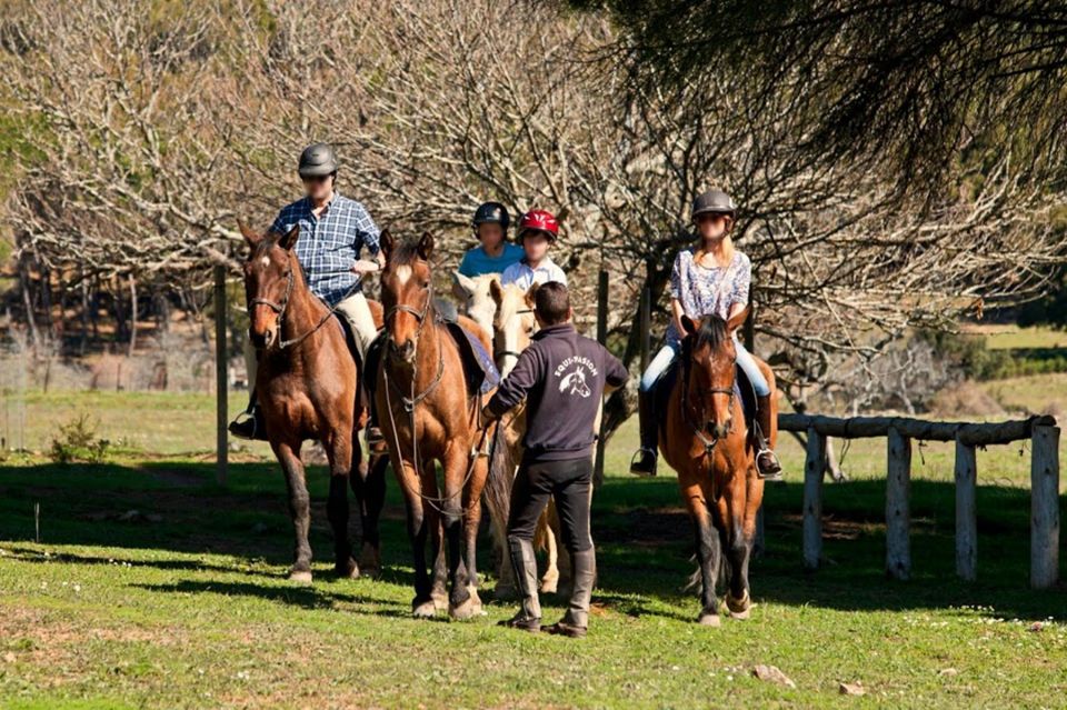 Weekend family pack with equestrian initiation